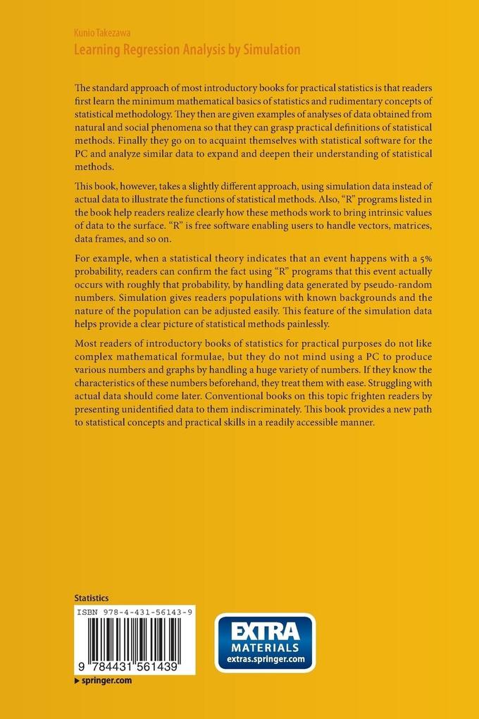 Weitere Ansicht: Learning Regression Analysis by Simulation | Kunio Takezawa