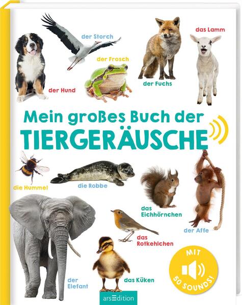 Produktbild: Mein großes Buch der Tiergeräusche
