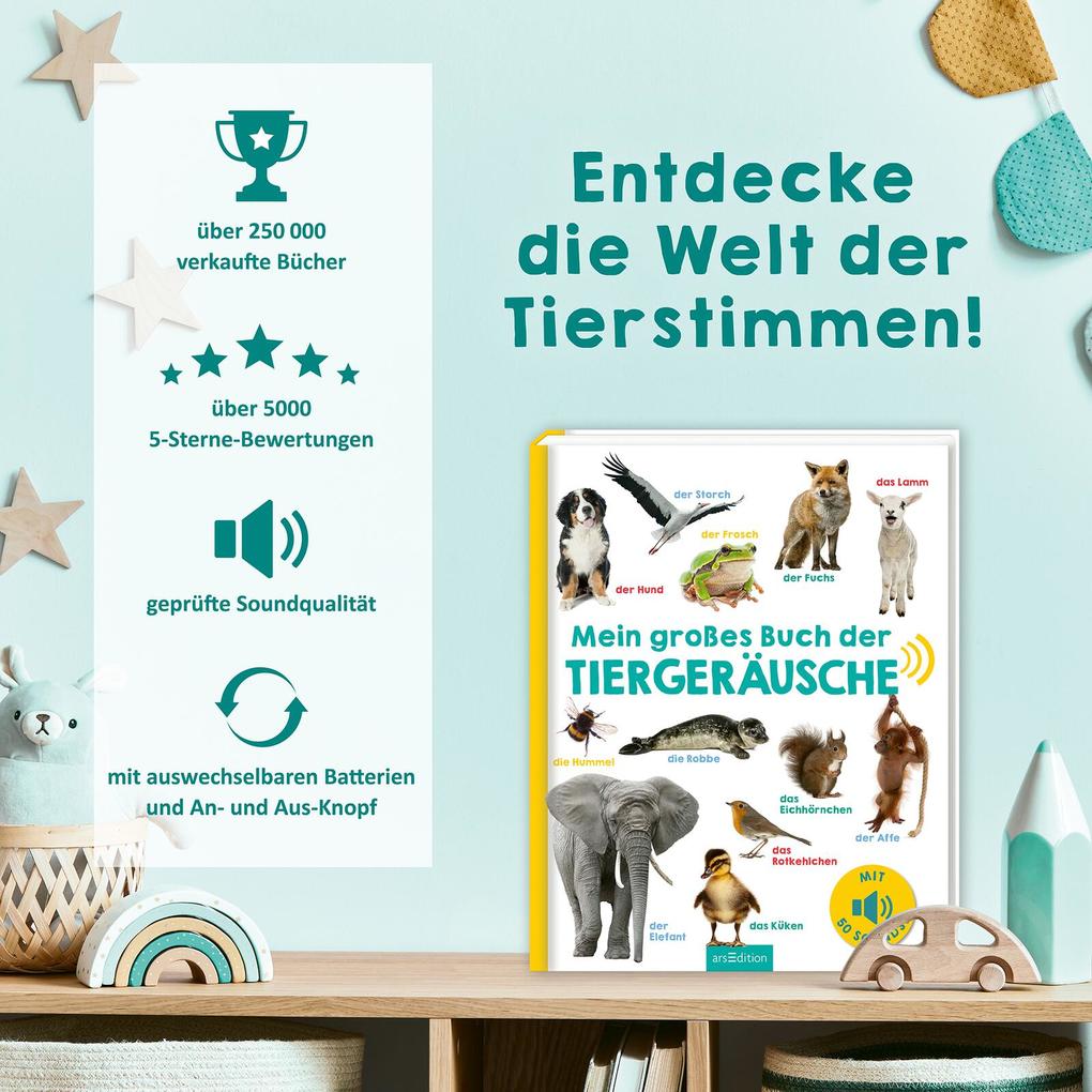 Weitere Ansicht: Mein großes Buch der Tiergeräusche