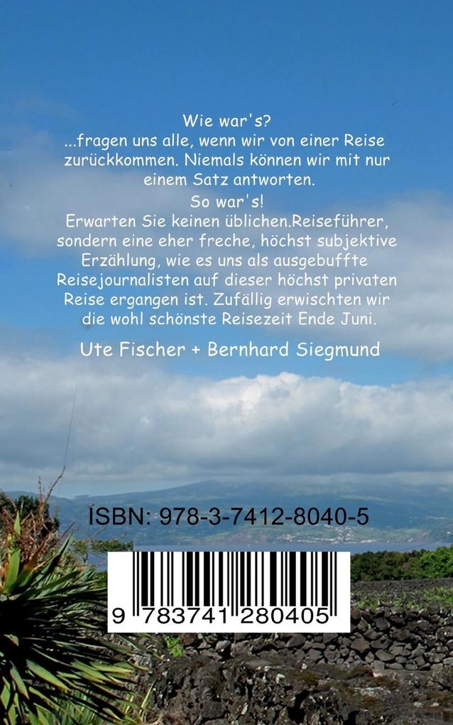 Weitere Ansicht: Azoren | Ute Fischer, Bernhard Siegmund