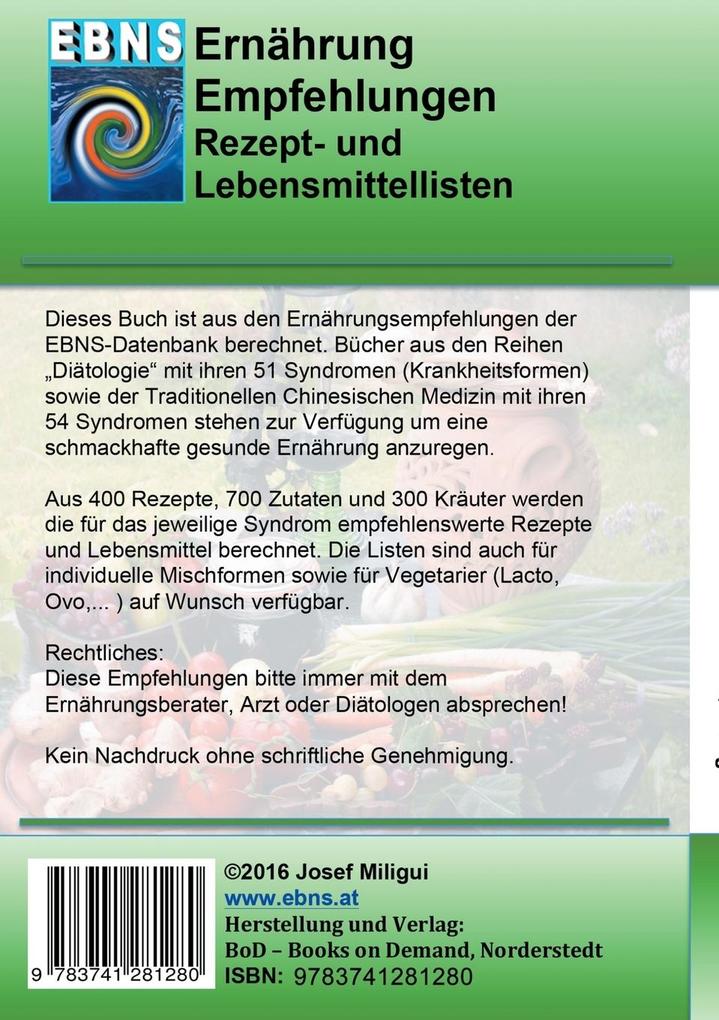 Weitere Ansicht: Ernährung - TCM - Herz - Qi Mangel | Josef Miligui