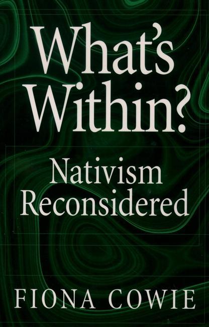 What's Within?: Nativism Reconsidered als Buch (kartoniert)