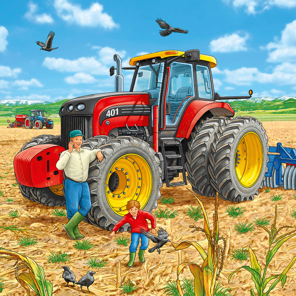 Weitere Ansicht: Große Maschinen. Puzzle 3 x 49 Teile