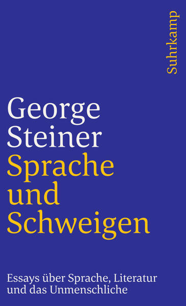 Produktbild: Sprache und Schweigen | George Steiner