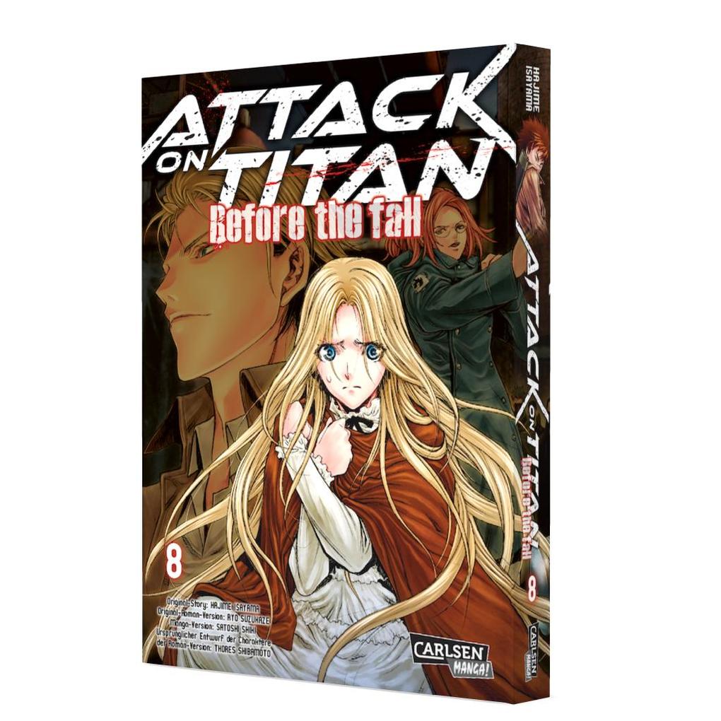 Weitere Ansicht: Attack on Titan - Before the Fall 8 | Hajime Isayama, Ryo Suzukaze
