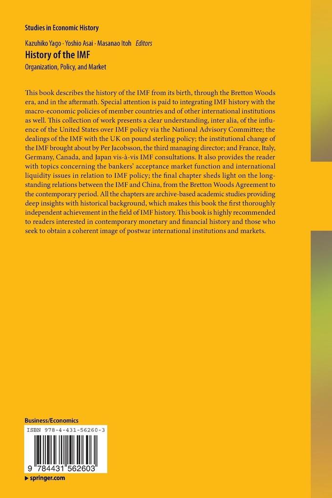 Weitere Ansicht: History of the IMF