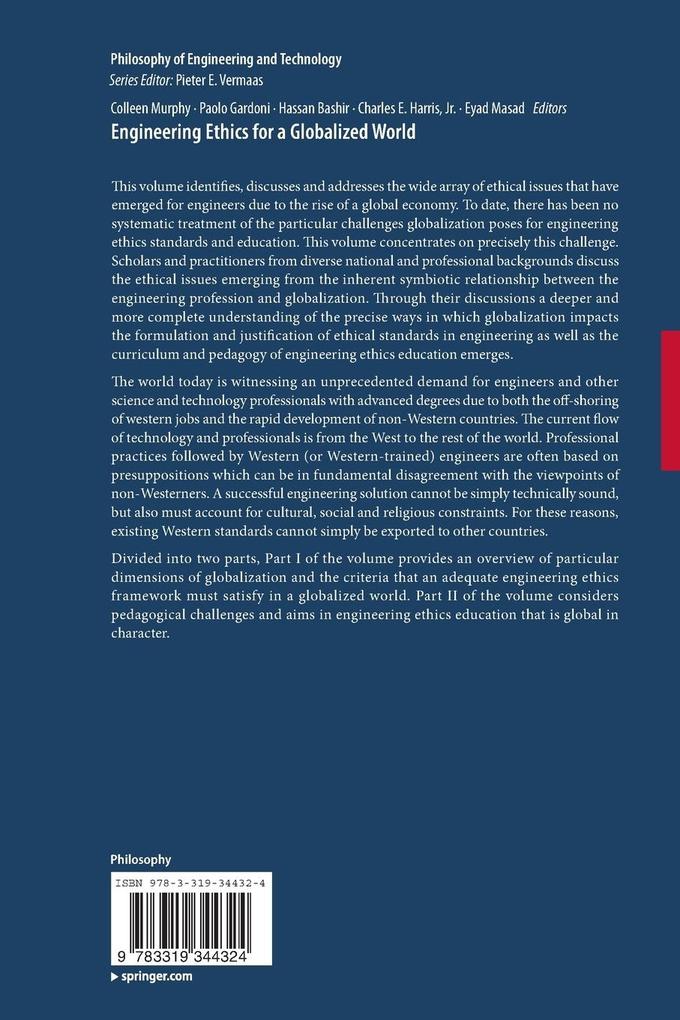 Weitere Ansicht: Engineering Ethics for a Globalized World