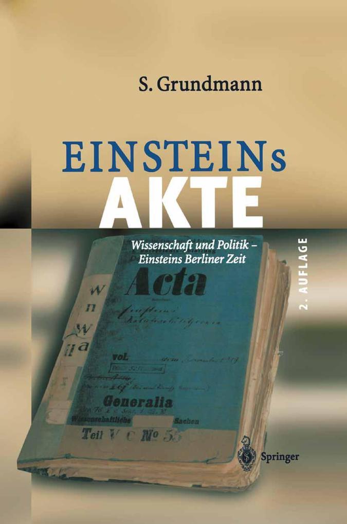 Produktbild: Einsteins Akte | Siegfried Grundmann