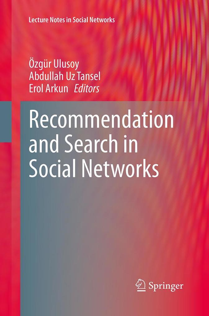 Produktbild: Recommendation and Search in Social Networks