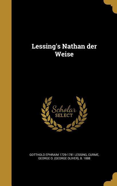 Produktbild: Lessing's Nathan der Weise | Gotthold Ephraim Lessing