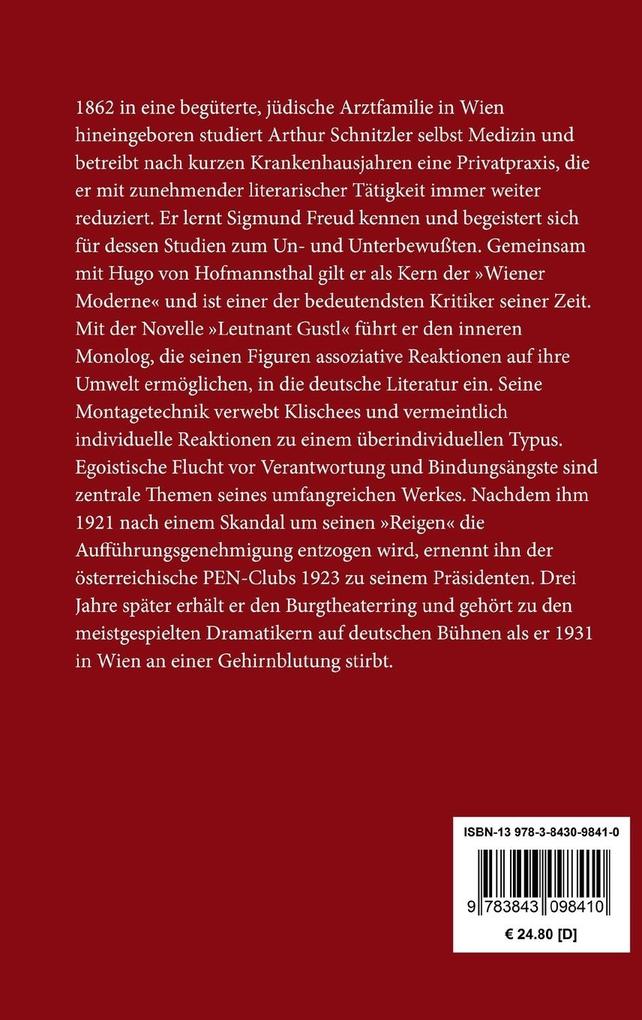 Weitere Ansicht: Jugend in Wien | Arthur Schnitzler