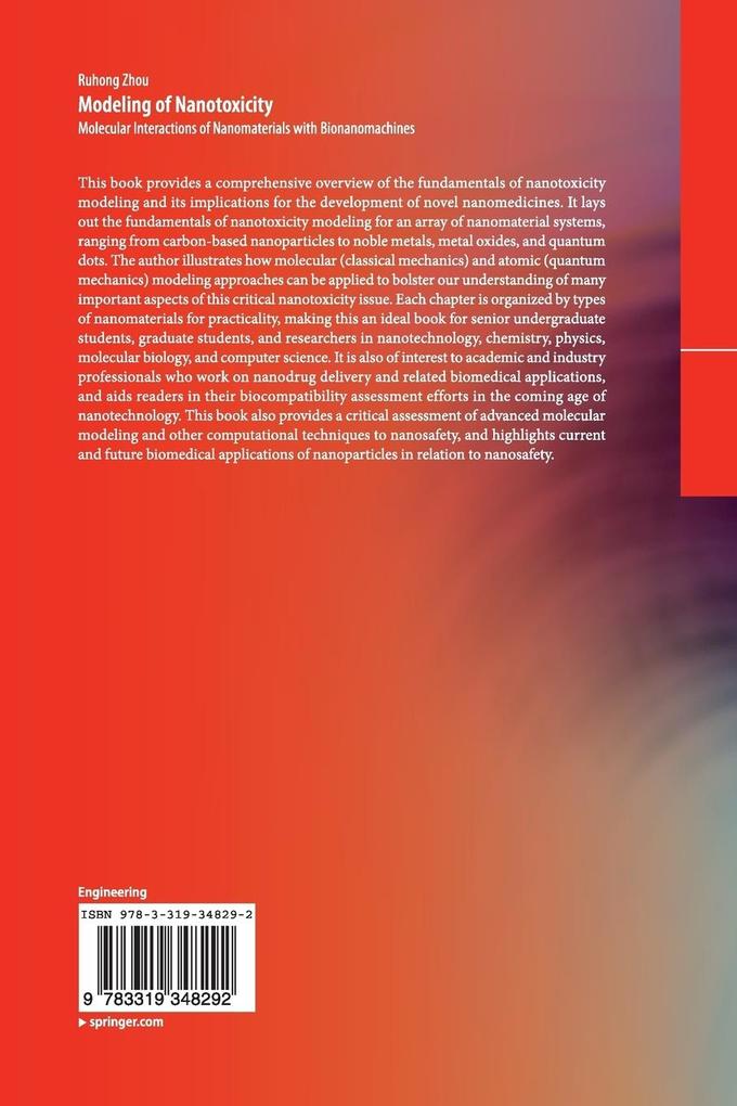 Weitere Ansicht: Modeling of Nanotoxicity | Ruhong Zhou