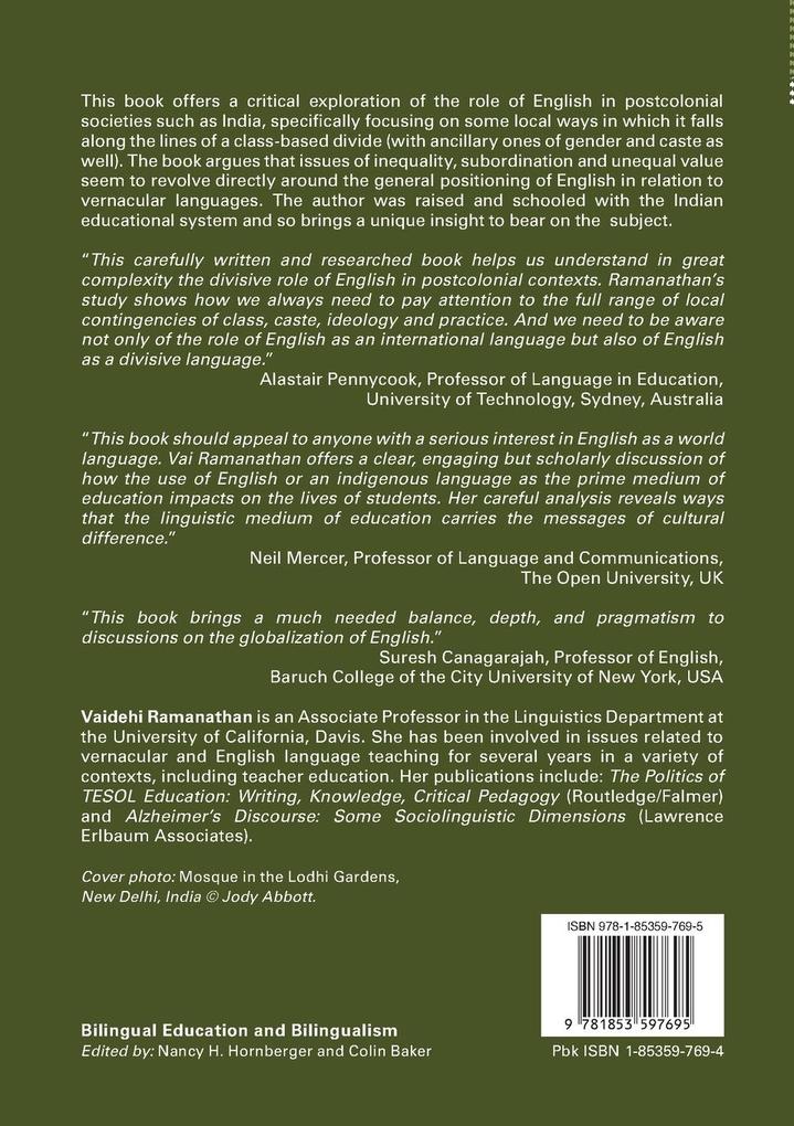 Weitere Ansicht: The English-Vernacular Divide | Vaidehi Ramanathan