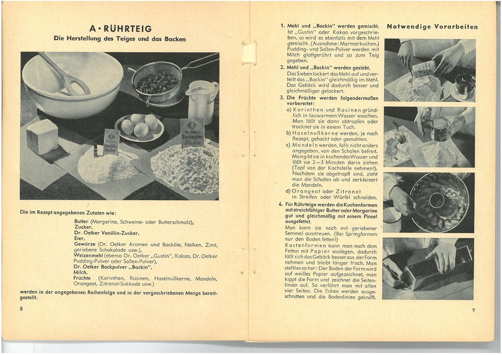 Weitere Ansicht: Backen macht Freude - Reprint 1952 | Oetker, Oetker Verlag