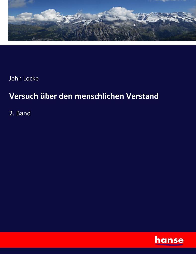 Produktbild: Versuch über den menschlichen Verstand | John Locke