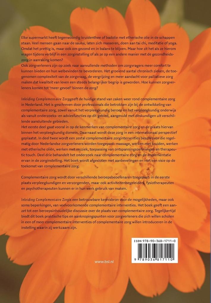 Weitere Ansicht: Inleiding complementaire zorg
