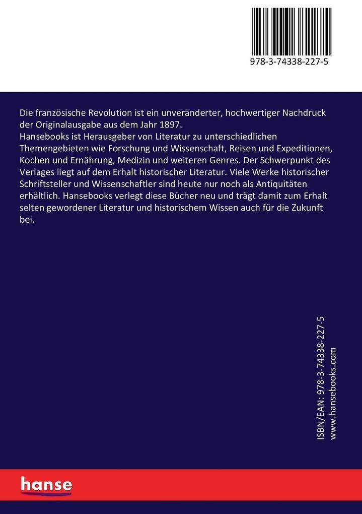 Weitere Ansicht: Die französische Revolution | Thomas Carlyle