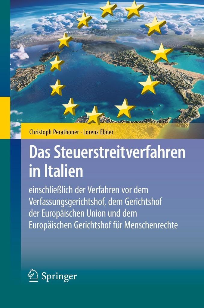 Produktbild: Das Steuerstreitverfahren in Italien | Christoph Perathoner, Lorenz Ebner