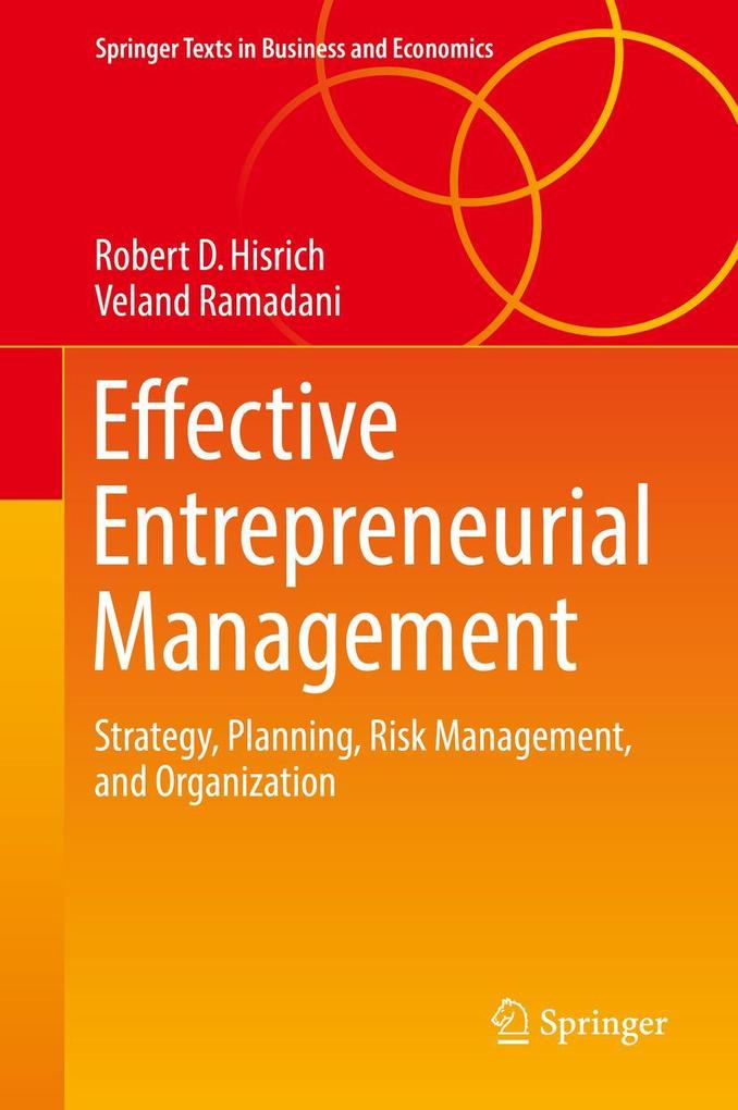 Produktbild: Effective Entrepreneurial Management | Robert D. Hisrich, Veland Ramadani