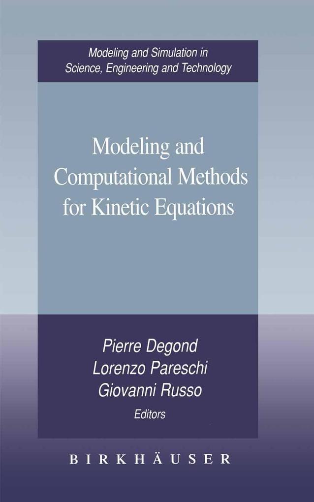 Produktbild: Modeling and Computational Methods for Kinetic Equations