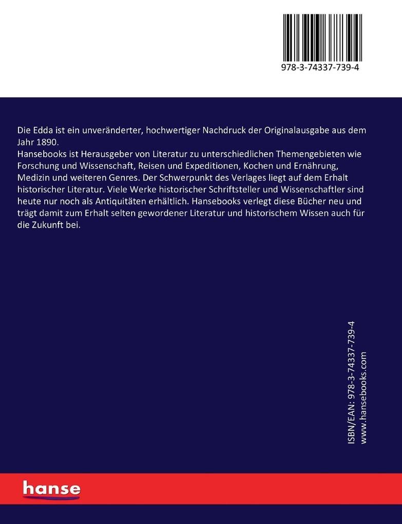 Weitere Ansicht: Die Edda | Wilhelm Jordan