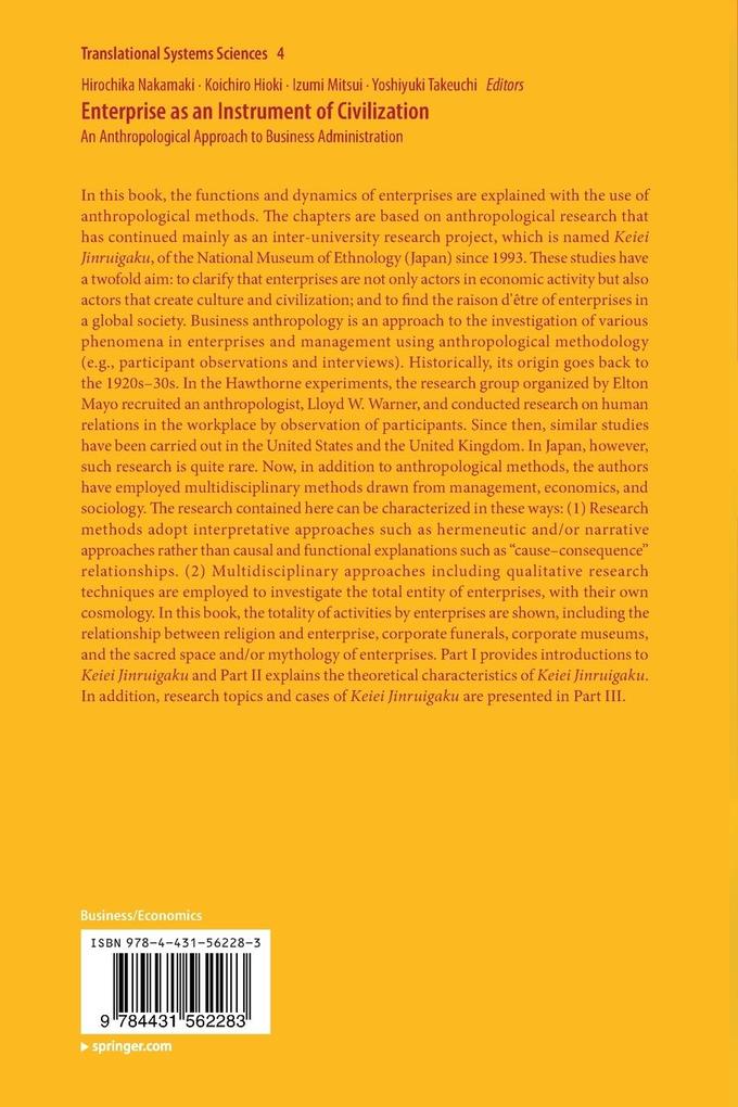 Weitere Ansicht: Enterprise as an Instrument of Civilization