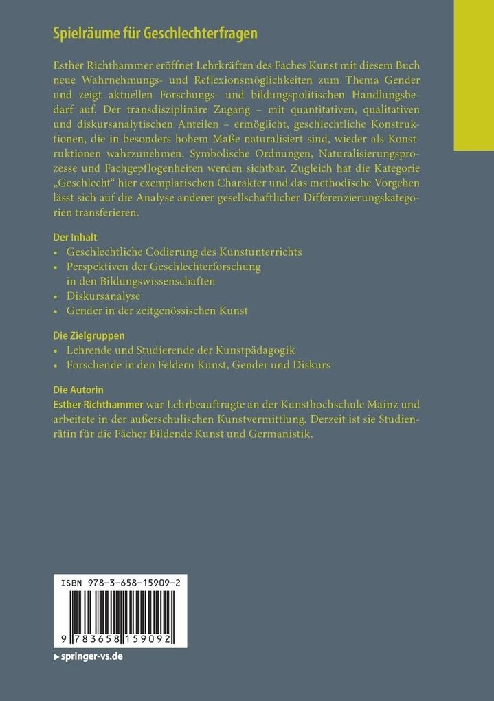Weitere Ansicht: Spielräume für Geschlechterfragen | Esther Richthammer
