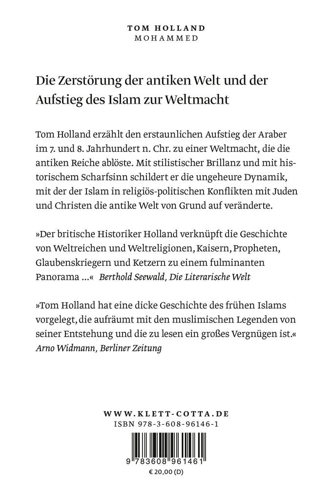 Weitere Ansicht: Mohammed, der Koran und die Entstehung des arabischen Weltreichs | Tom Holland