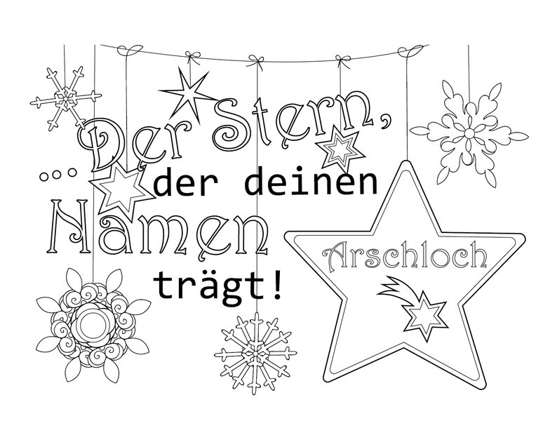 Weitere Ansicht: Malbuch für Erwachsene: DeppenDenkzettel