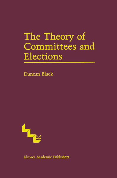 Produktbild: The Theory of Committees and Elections | Duncan Black