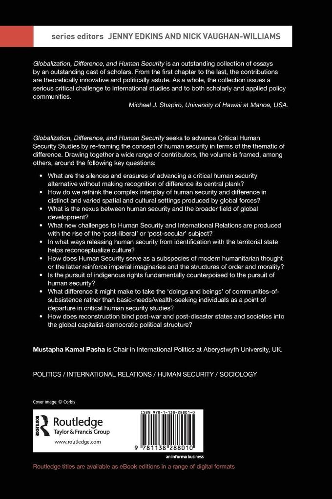 Weitere Ansicht: Globalization, Difference, and Human Security