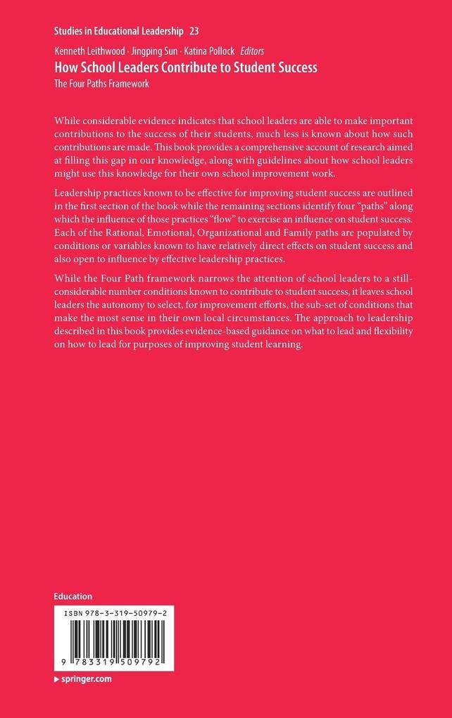 Weitere Ansicht: How School Leaders Contribute to Student Success