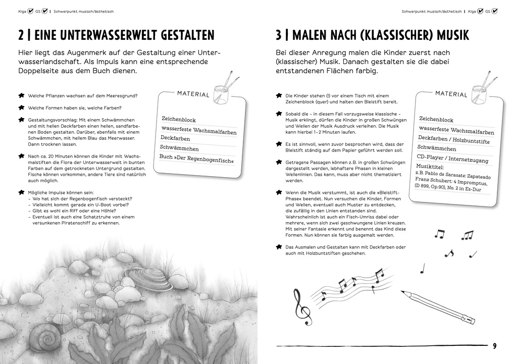 Weitere Ansicht: Das Regenbogenfisch-Begleitbuch | Burkhard Fries