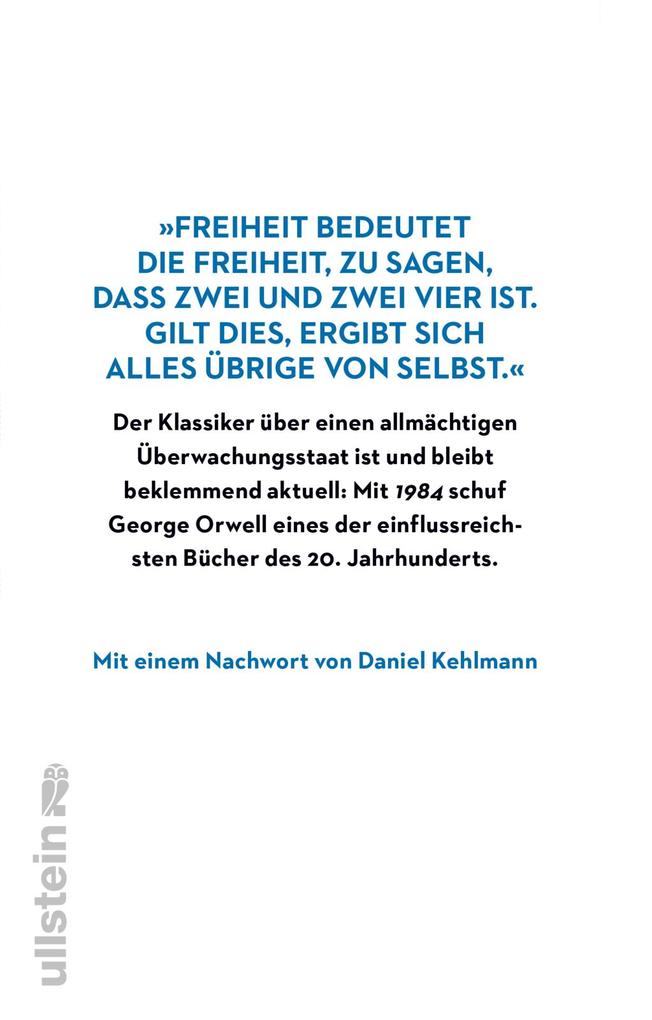 Weitere Ansicht: 1984 | George Orwell