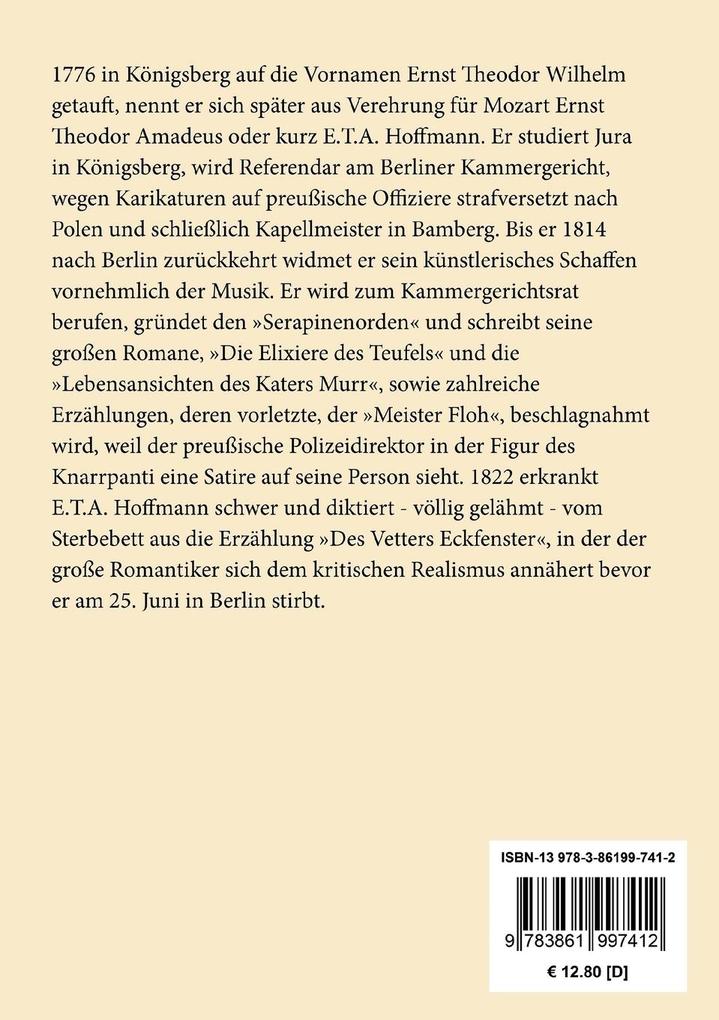 Weitere Ansicht: Letzte Erzählungen | E. T. A. Hoffmann
