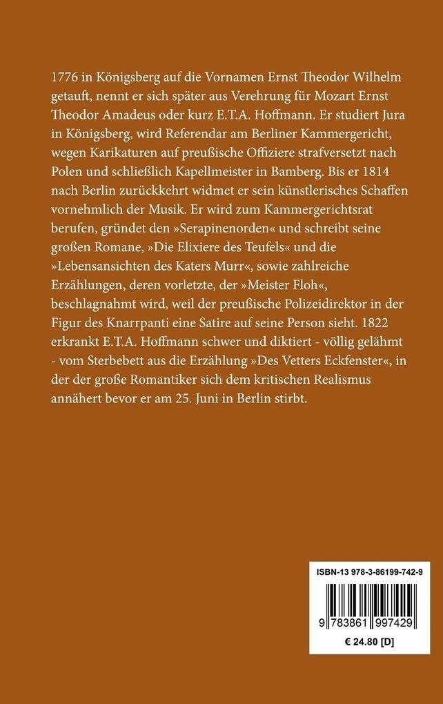 Weitere Ansicht: Letzte Erzählungen | E. T. A. Hoffmann