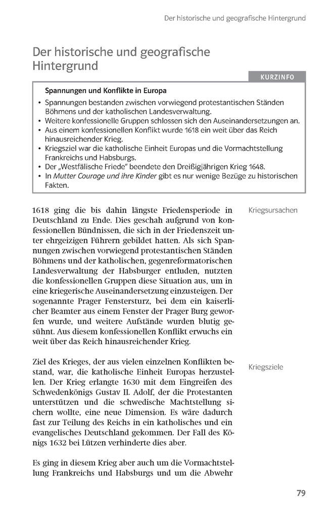 Weitere Ansicht: Klett Lektürehilfen Bertolt Brecht "Mutter Courage und ihre Kinder"