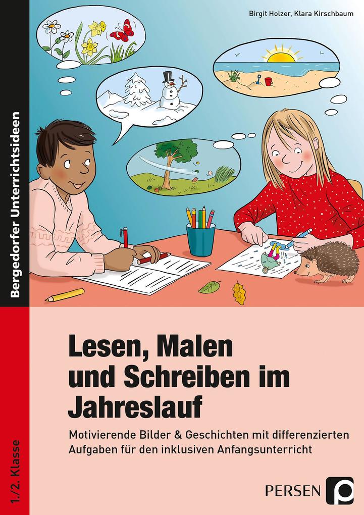 Produktbild: Lesen, Malen und Schreiben im Jahreslauf | Birgit Holzer, Klara Kirschbaum