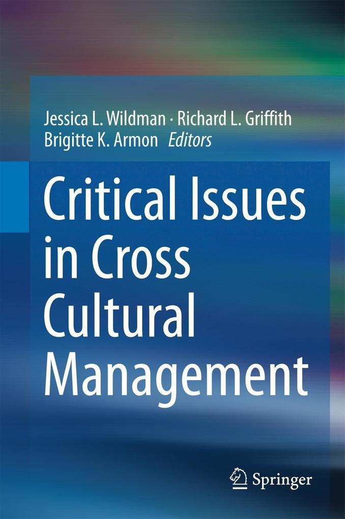 Produktbild: Critical Issues in Cross Cultural Management
