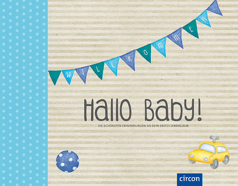 Produktbild: Hallo Baby! (Jungen) | Cornelia Giebichenstein