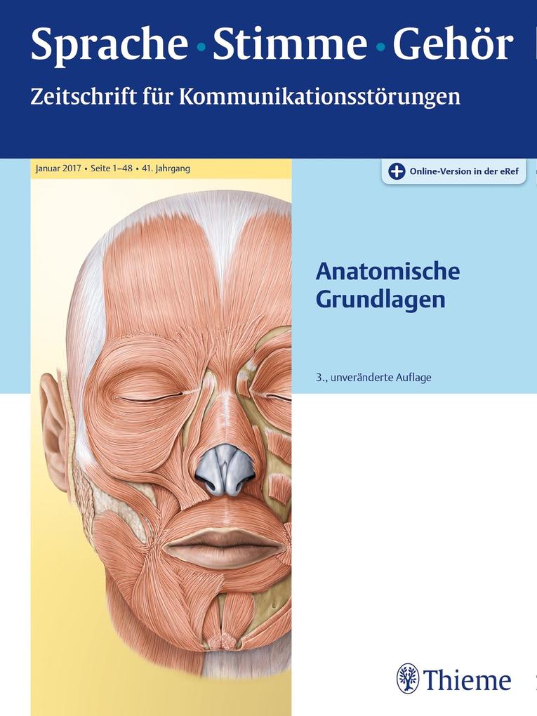 Produktbild: Sprache - Stimme - Gehör - Anatomische Grundlagen