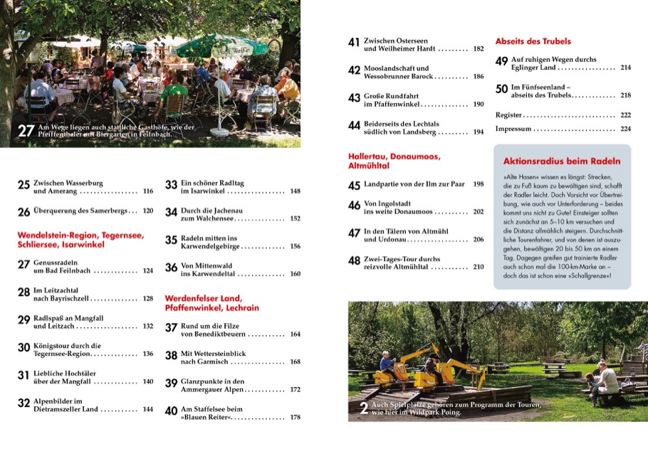 Weitere Ansicht: Das Radlbuch Oberbayern | Armin Scheider