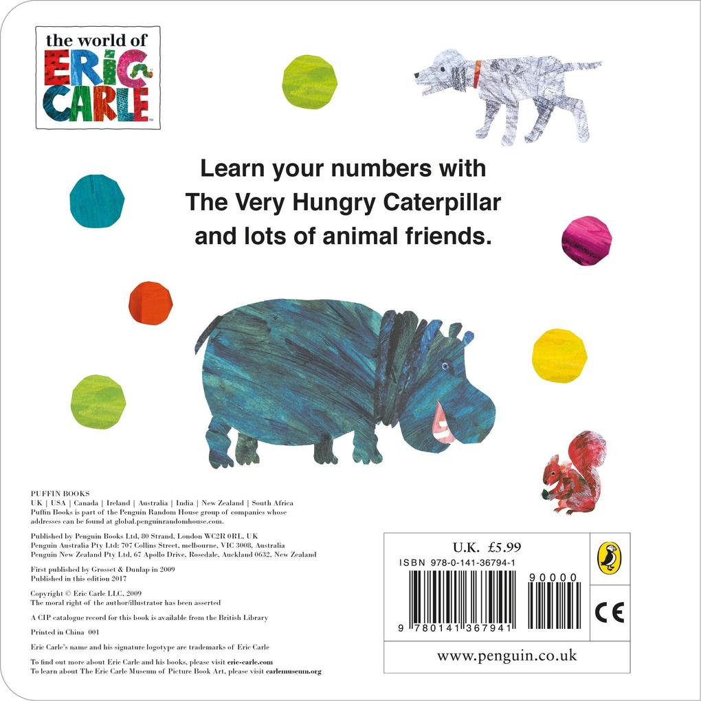 Weitere Ansicht: The Very Hungry Caterpillar's 123 | Eric Carle