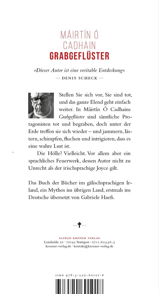 Weitere Ansicht: Grabgeflüster | Máirtín Ó Cadhain