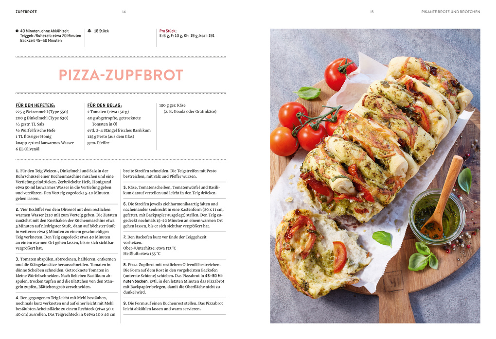 Weitere Ansicht: Zupfbrote | Oetker, Oetker Verlag