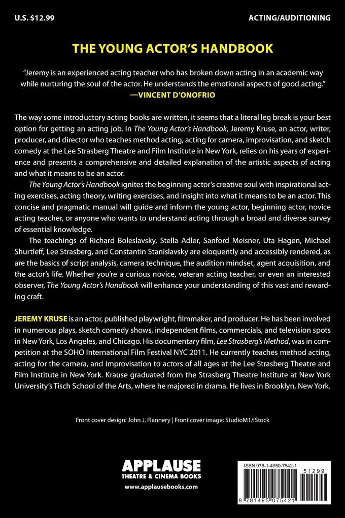 Weitere Ansicht: Young Actor's Handbook | Jeremy Kruse