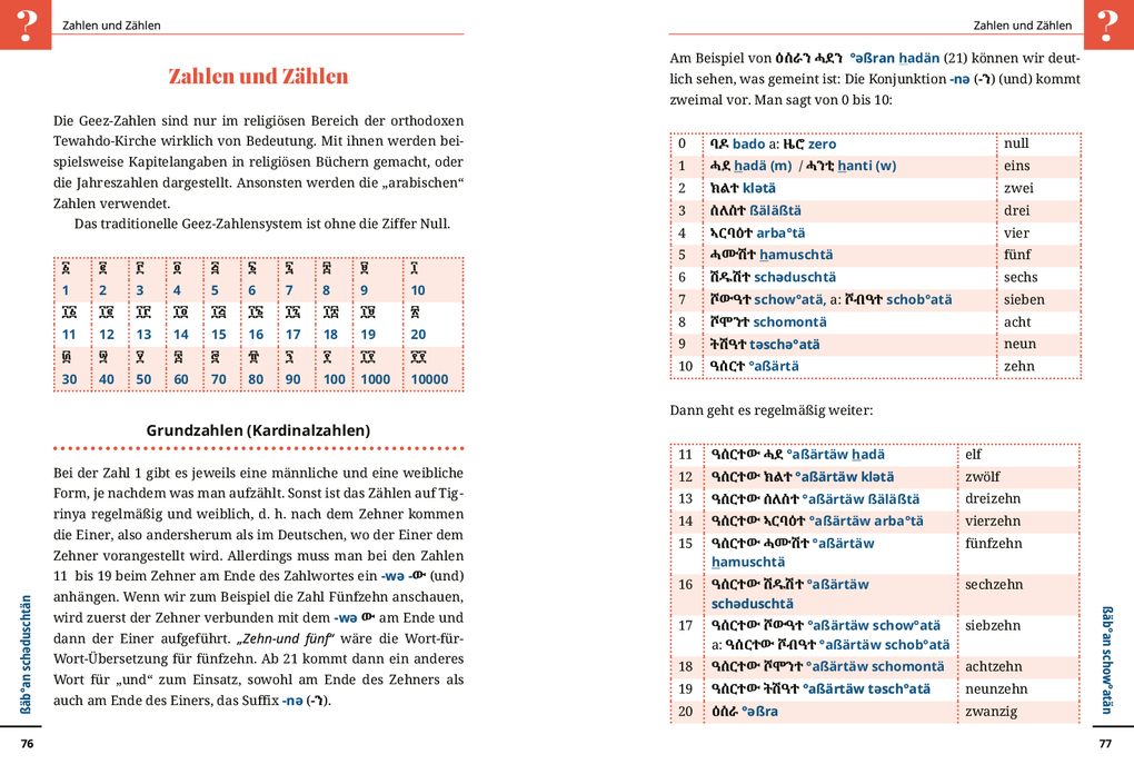 Weitere Ansicht: Reise Know-How Tigrinya - Wort für Wort | Salomon Ykealo, Hannelore Vögele