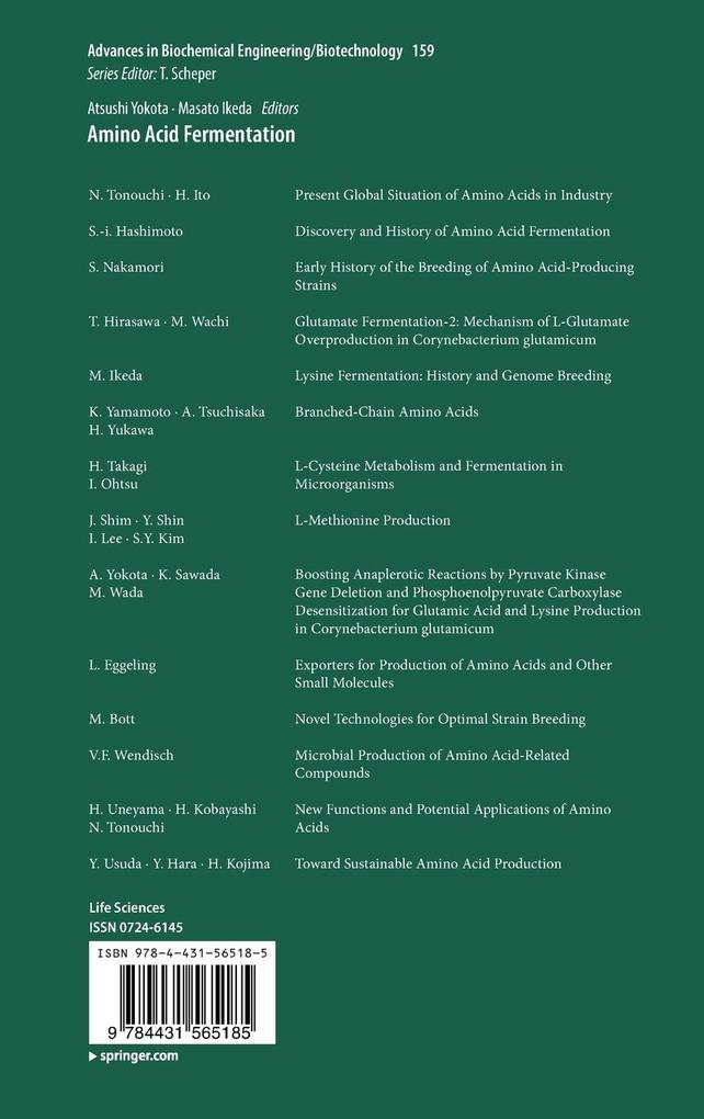 Weitere Ansicht: Amino Acid Fermentation