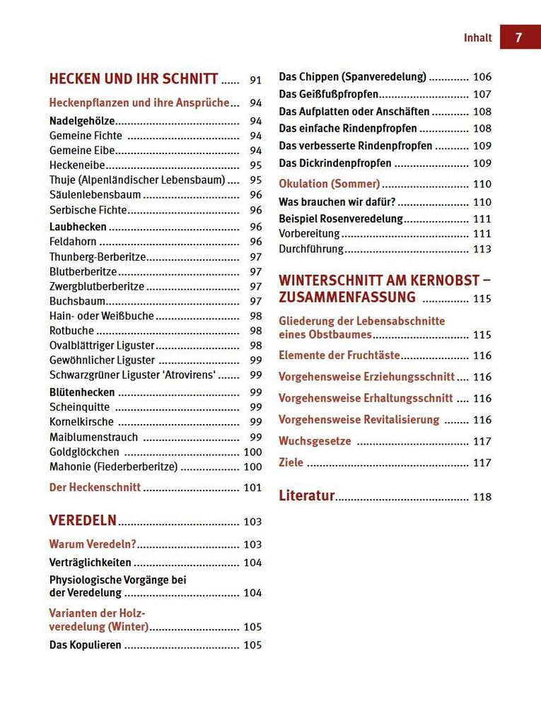 Weitere Ansicht: Hecken-, Strauch- und Obstbaumschnitt | Josef Vötsch, Wolfgang Weingerl