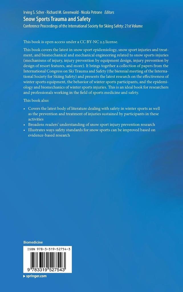 Weitere Ansicht: Snow Sports Trauma and Safety